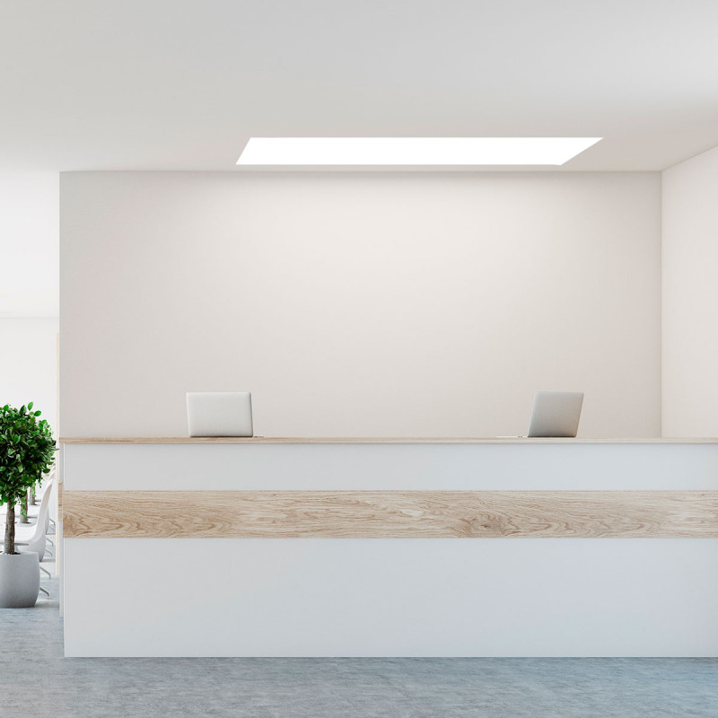 Recessed LED Panel - 120X30cm - TRIAC dimmable - 44W - UGR19
