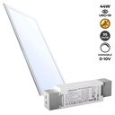 LED recessed panel - 120X30cm - 0-10V dimmable - 44W - UGR19