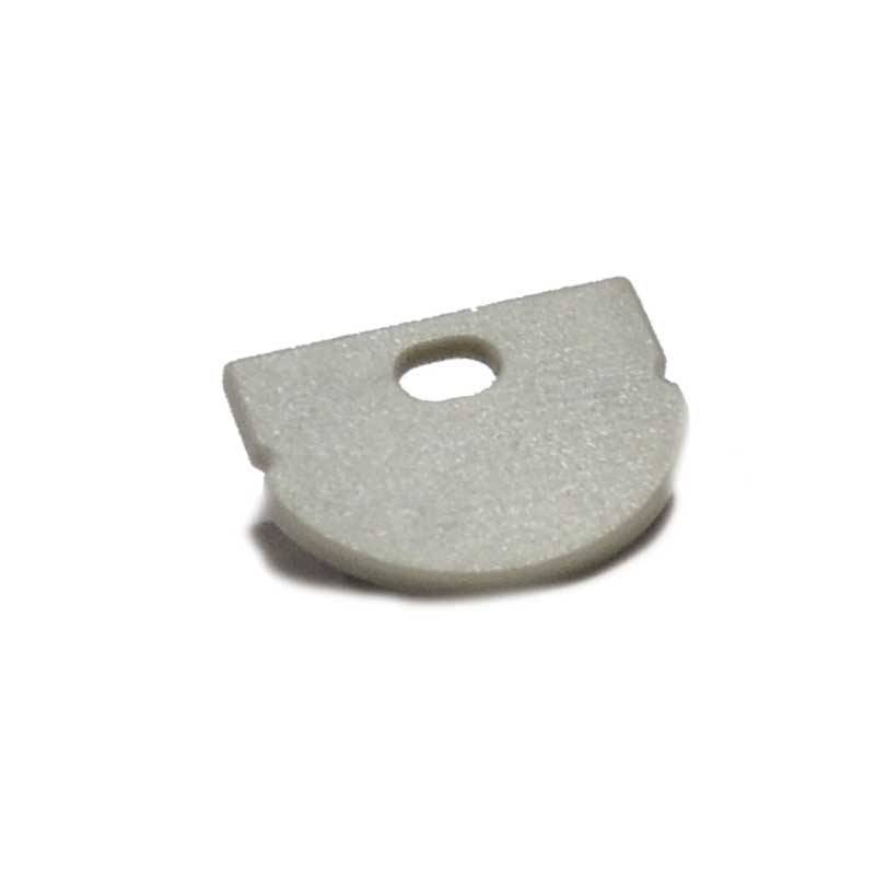 Cover for surface profile 17x8mm with 60º optical diffuser (1pc)
