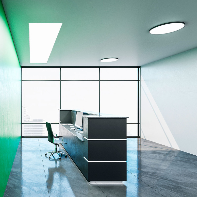 Recessed LED Panel - 120X30cm - PUSH Dimmable - 44W - UGR19