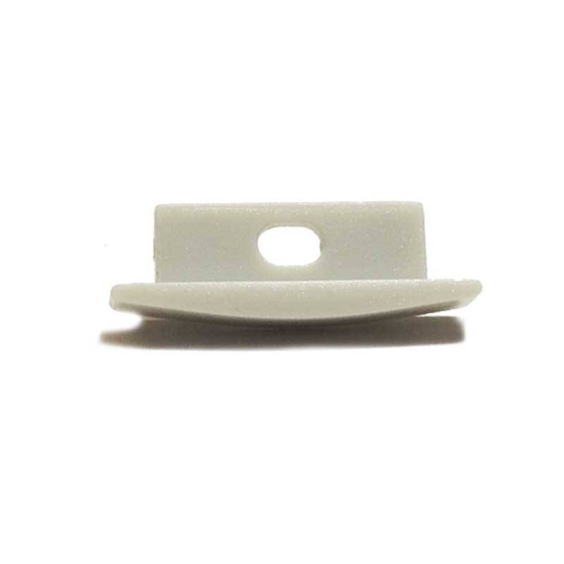 Side cover for recessed profile 23x8mm (1pc)