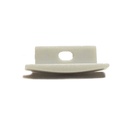 Side cover for recessed profile 23x8mm (1pc)