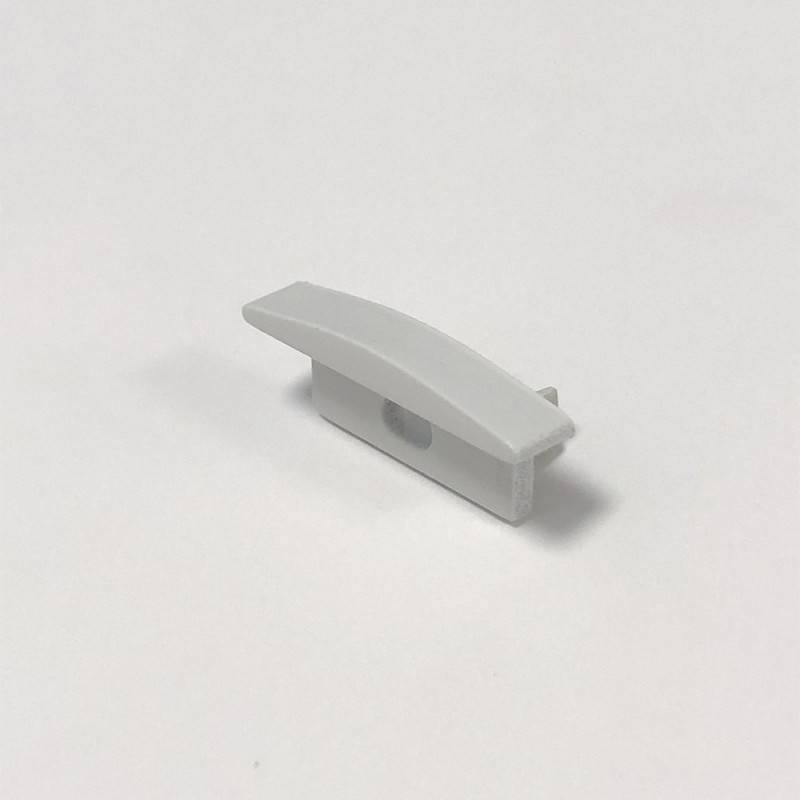 Side cover for recessed profile 23x8mm (1pc)