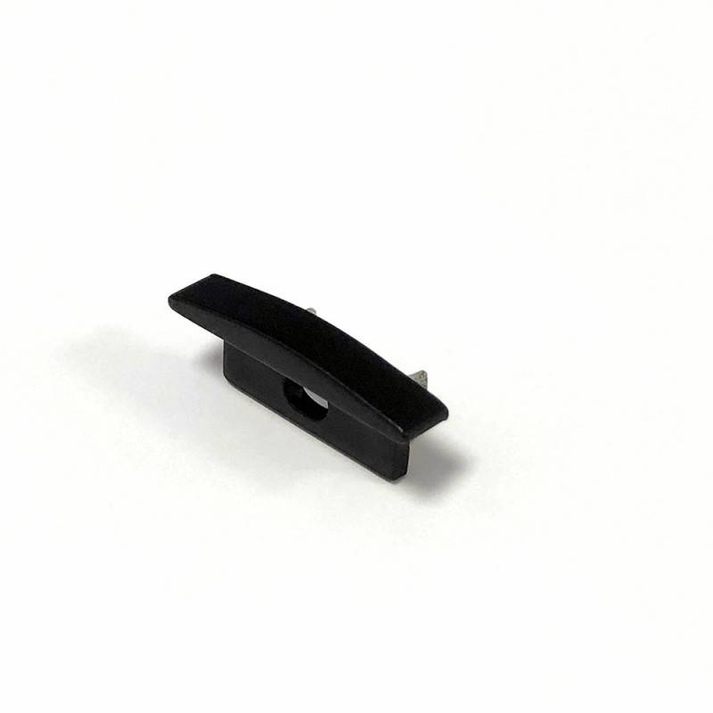 Side cover for recessed profile 23x8mm (1pc)