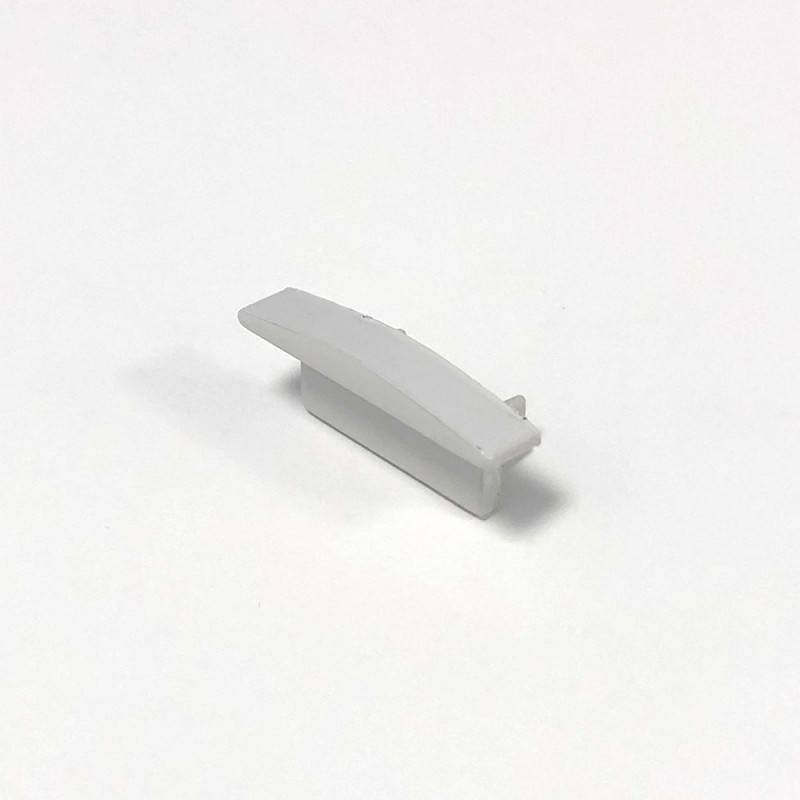 Side cover for recessed profile 23x8mm (1pc)