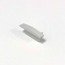 Side cover for recessed profile 23x8mm (1pc)