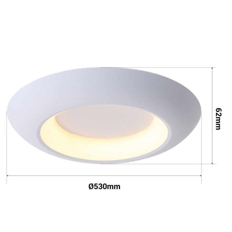 FAX" Ceiling LED Ceiling Light - CCT 3000K - 4000K - 21W