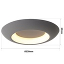 FAX" Ceiling LED Ceiling Light - CCT 3000K - 4000K - 21W