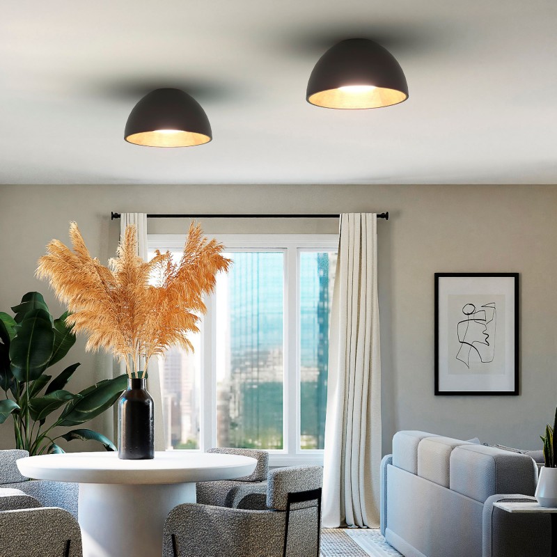 LED ceiling lamp "Gina" - Wood effect - CCT 3000K - 4000K - 40W