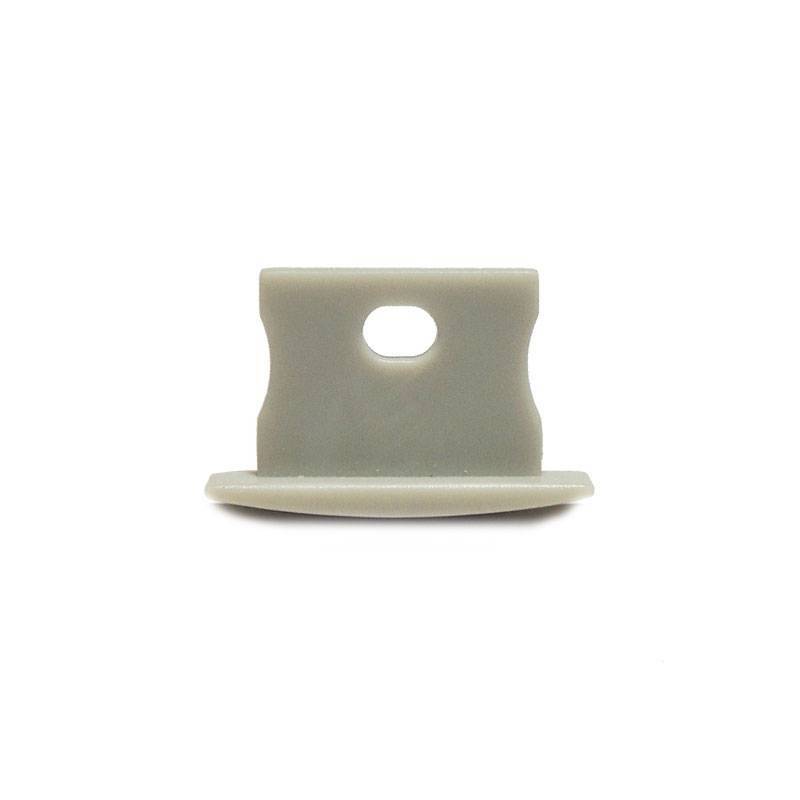 Lateral cover for recessed profile 23x15mm (1pc)