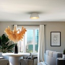 LED ceiling lamp "Gina" - Wood effect - CCT 3000K - 4000K - 40W