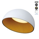 Mulen" LED pendant ceiling lamp - Wood effect - CCT 3000K - 4000K - 40W