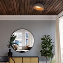 Mulen" LED pendant ceiling lamp - Wood effect - CCT 3000K - 4000K - 40W