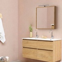LED Bathroom Mirror Wall Light - 30cm - 5W | Mirror and cabinet mounting