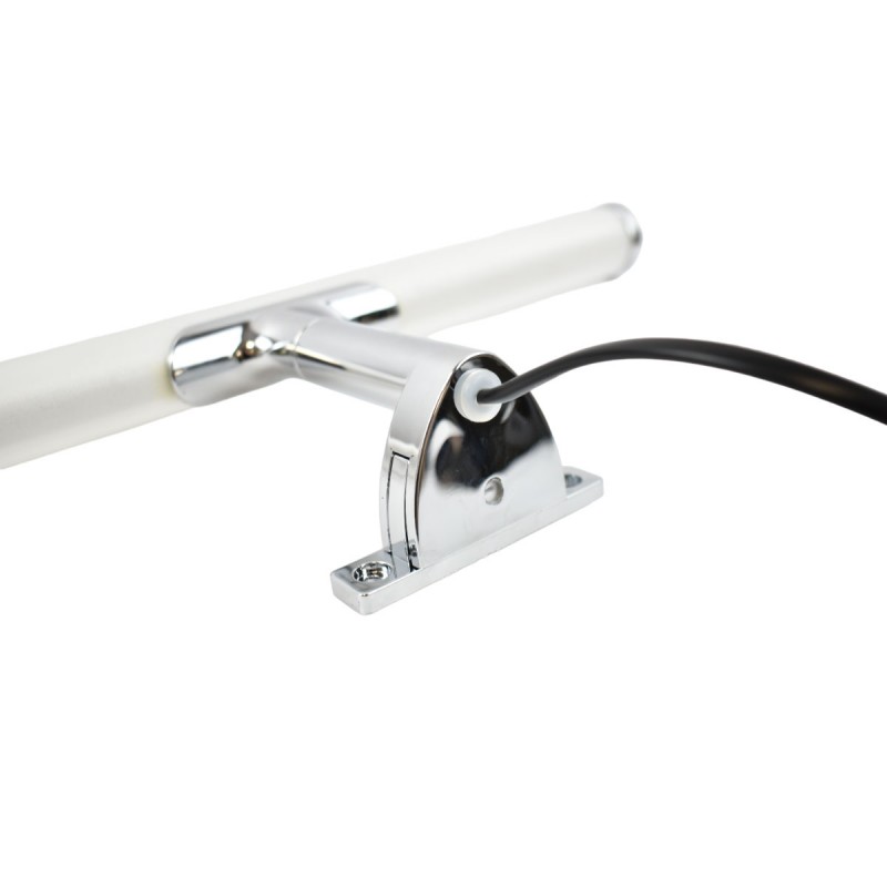 Bathroom mirror wall light LED tubular - 30cm - 5W | 3 ways of fixing