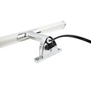Bathroom mirror wall light LED tubular - 30cm - 5W | 3 ways of fixing