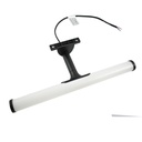 Bathroom mirror wall light LED tubular - 30cm - 5W | 3 ways of fixing