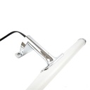 Bathroom mirror wall light LED tubular - 30cm - 5W | 3 ways of fixing
