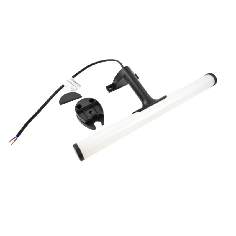 Bathroom mirror wall light LED tubular - 30cm - 5W | 3 ways of fixing