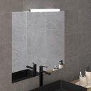Bathroom mirror wall light LED tubular - 30cm - 5W | 3 ways of fixing