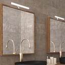 Bathroom mirror wall light LED tubular - 30cm - 5W | 3 ways of fixing