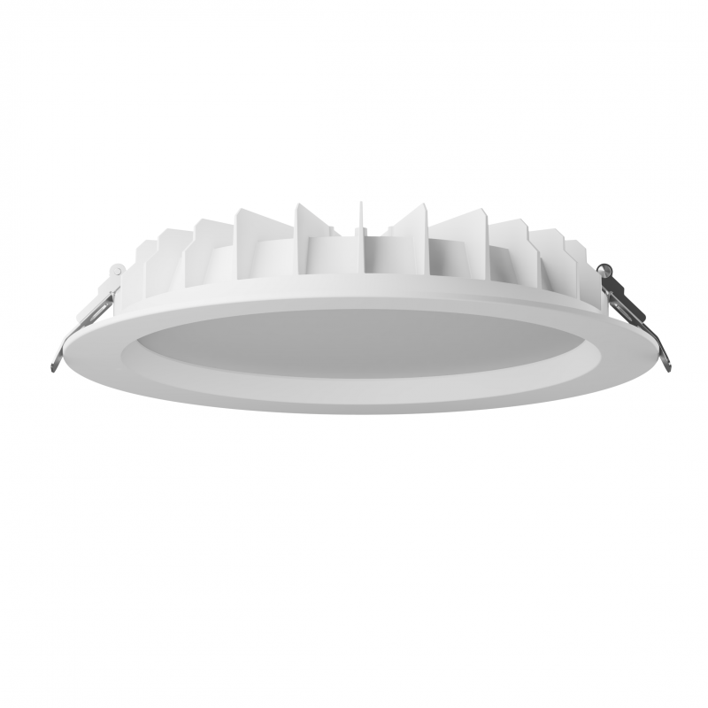 Downlight LED CCT high efficiency - 40W - Driver Lifud - Cut Ø 200-220mm IP54