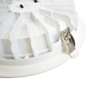 Downlight LED CCT high efficiency - 40W - Driver Lifud - Cut Ø 200-220mm IP54