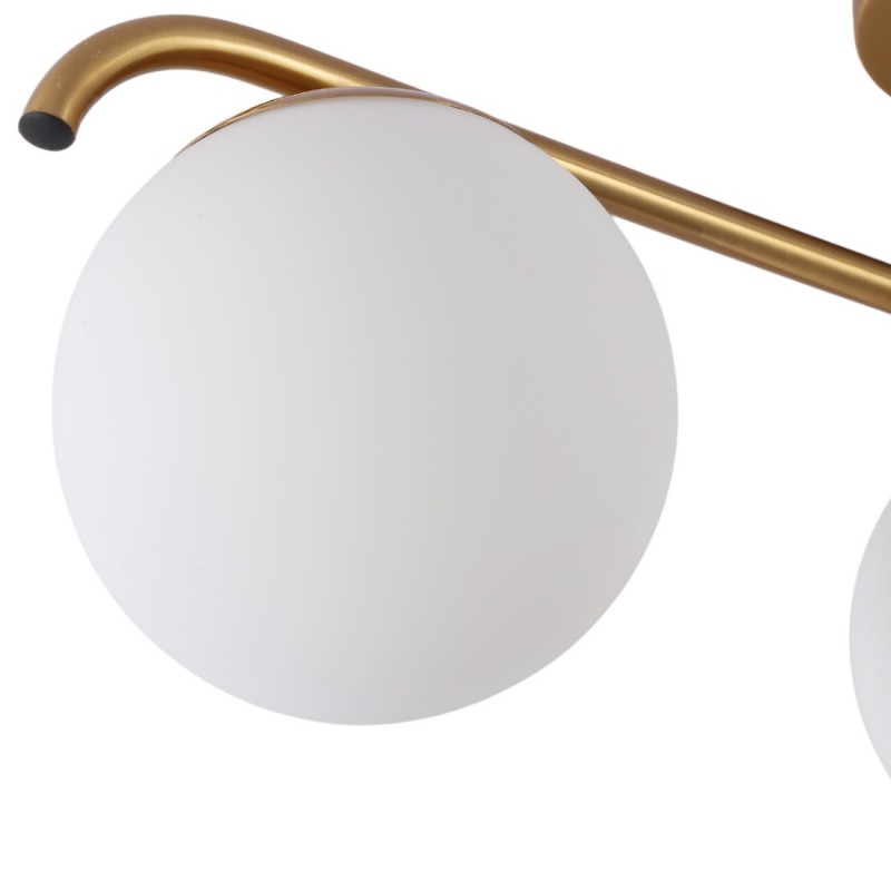 Triple crystal ball ceiling lamp "TALÍ" - 3xE27