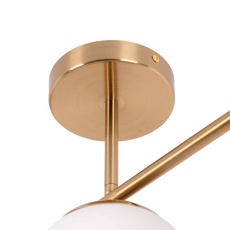Triple crystal ball ceiling lamp "TALÍ" - 3xE27