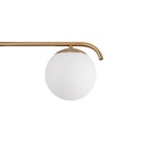 Triple crystal ball ceiling lamp "TALÍ" - 3xE27