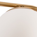Triple crystal ball ceiling lamp "TALÍ" - 3xE27