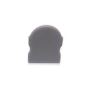 Cover Profile 17x15mm for Optical Diffuser 60º (1pc)