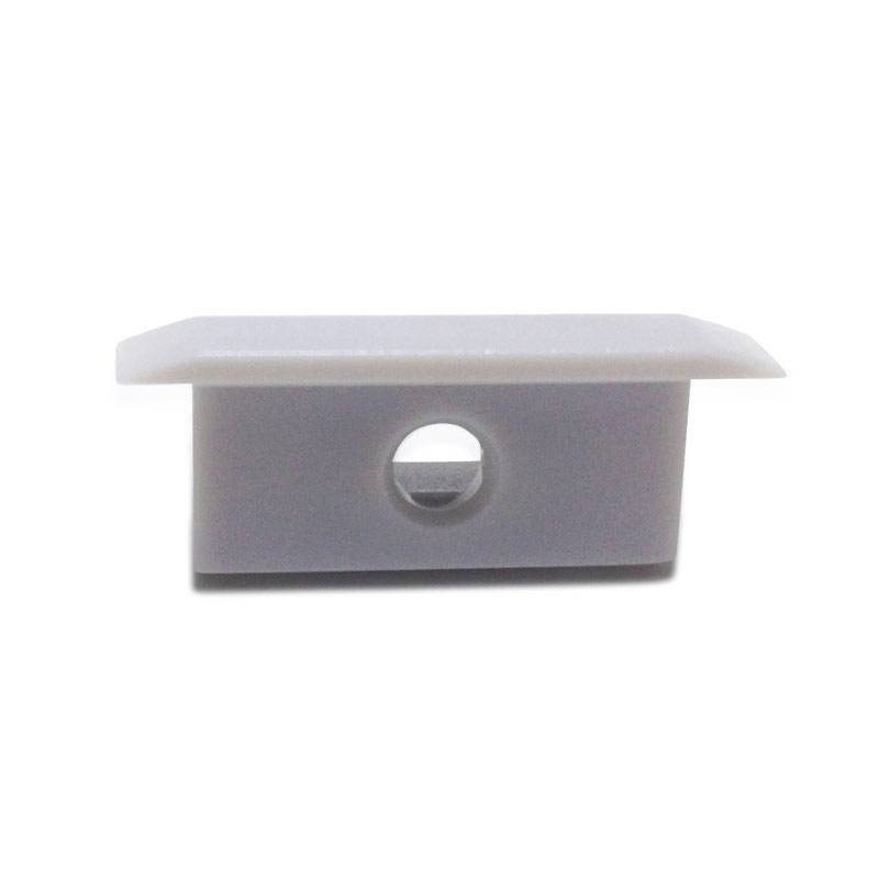 Side cover for recessed floor profile 27x11mm (1pc)