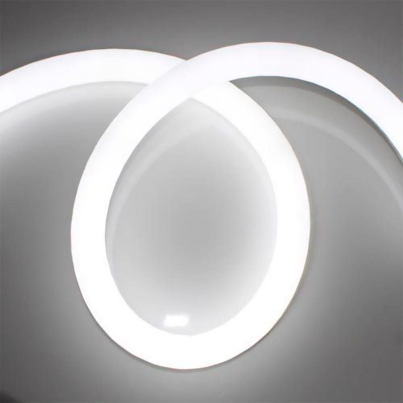 Flexible LED neon 360º circular - 24V DC - Ø20mm - 5 meters - 13W/m - Complete kit - IP67