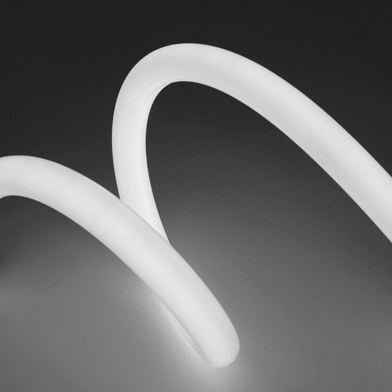 Flexible LED neon 360º circular - 24V DC - Ø20mm - 5 meters - 13W/m - Complete kit - IP67
