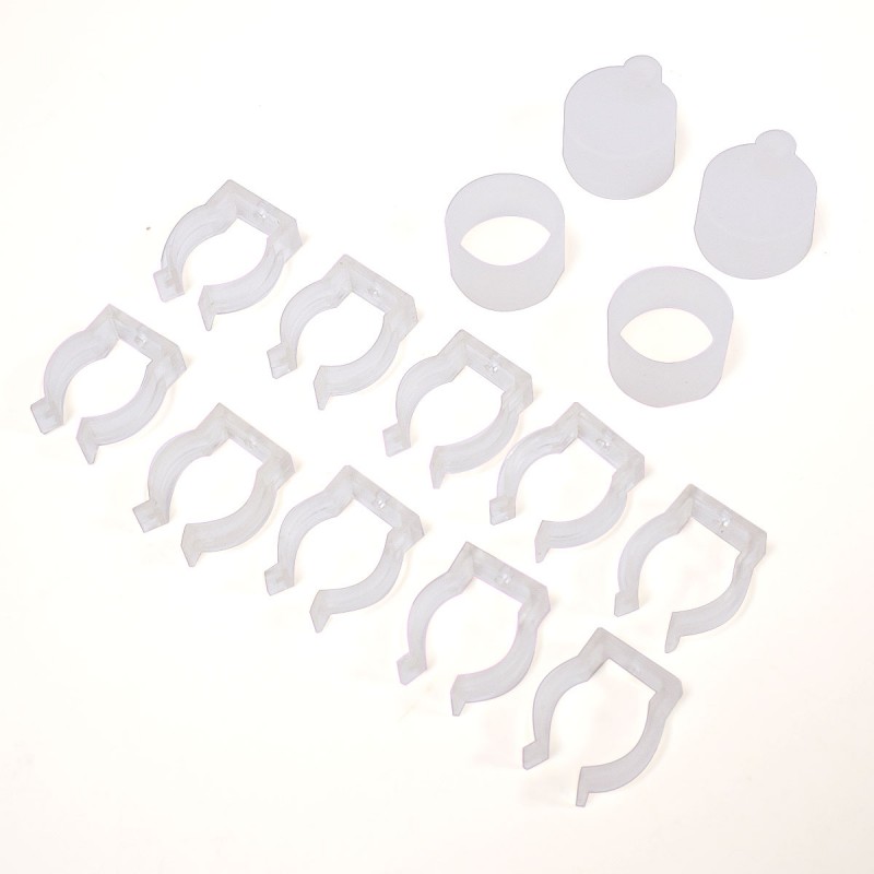 Flexible LED neon 360º circular - 24V DC - Ø20mm - 5 meters - 13W/m - Complete kit - IP67