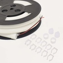 Flexible LED neon 360º circular - 24V DC - Ø20mm - 5 meters - 13W/m - Complete kit - IP67