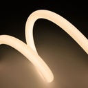 Flexible LED neon 360º circular - 24V DC - Ø20mm - 5 meters - 13W/m - Complete kit - IP67