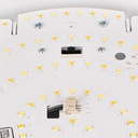 LED waterproof ceiling light with sensor - CCT - Adjustable power 12W-16W - Ø30cm - IP65