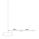 Wood and wicker floor lamp "Frankie" - E27