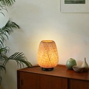 Wicker table lamp "CARL" - E27