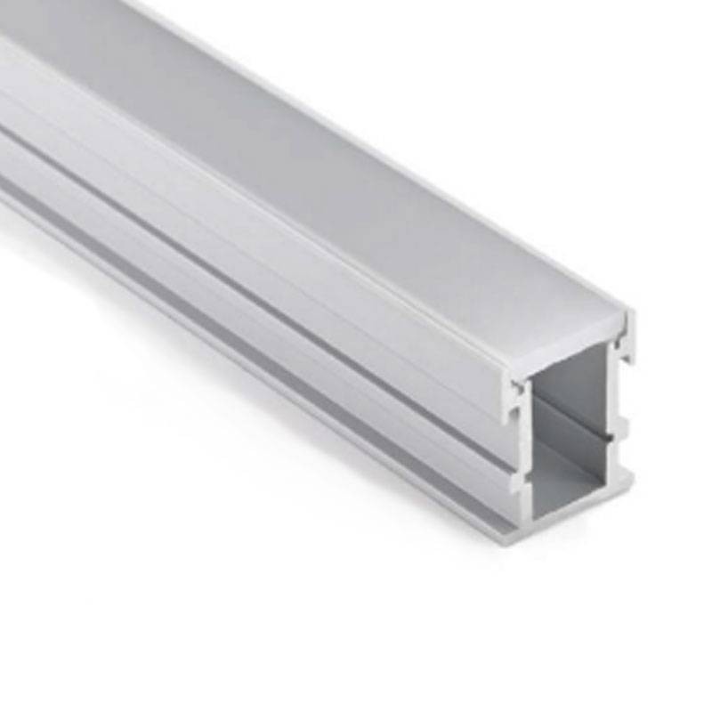 Aluminum profile for recessed LED strip 21x26mm IP54 (2meters)