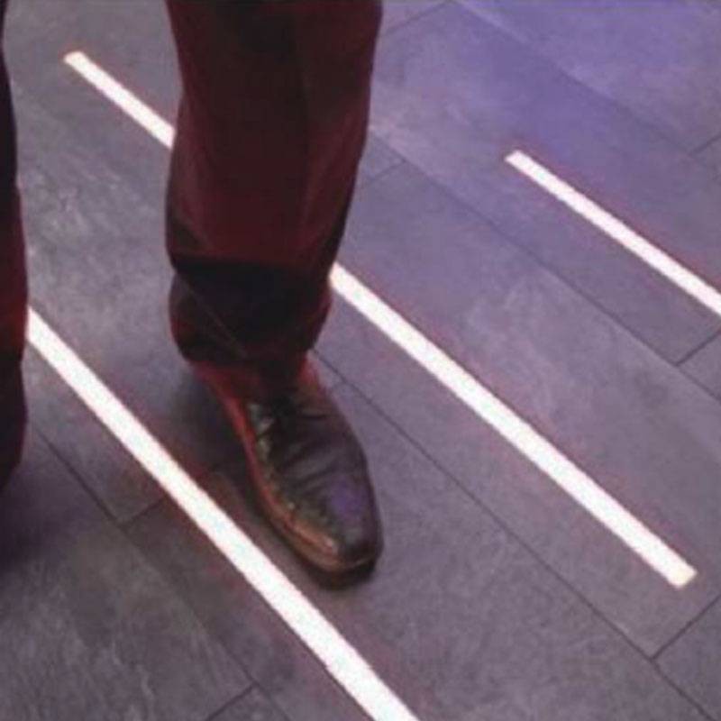 Aluminum profile for recessed LED strip 21x26mm IP54 (2meters)