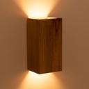 Bidirectional wall light wood "Durga" - 2 x GU10 - Indoor