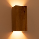 Bidirectional wall light wood "Durga" - 2 x GU10 - Indoor