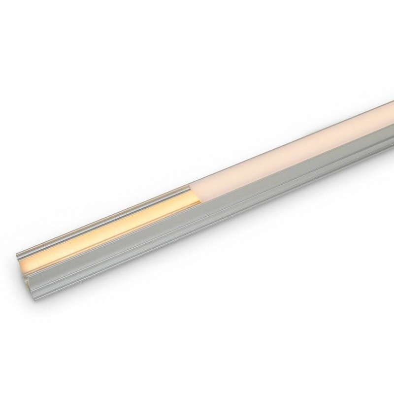 Aluminum profile for recessed LED strip 21x26mm IP54 (2meters)