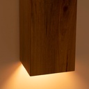 Bidirectional wall light wood "Durga" - 2 x GU10 - Indoor