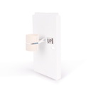 Bidirectional wall light wood "Durga" - 2 x GU10 - Indoor