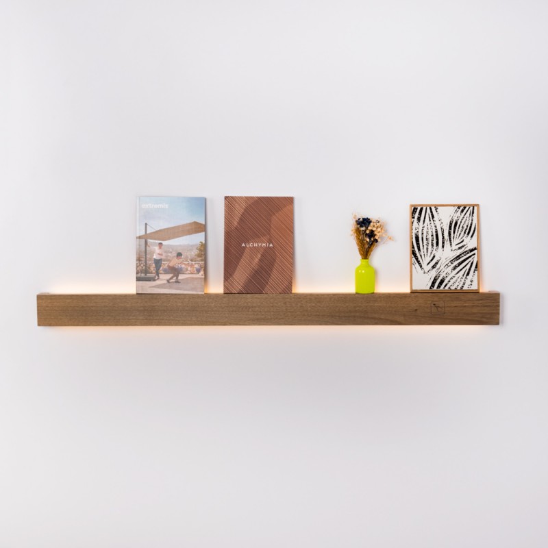 Wood linear wall light "Wooden" - Dimmable - 24W - 100cm