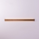 Wood linear wall light "Wooden" - Dimmable - 24W - 100cm
